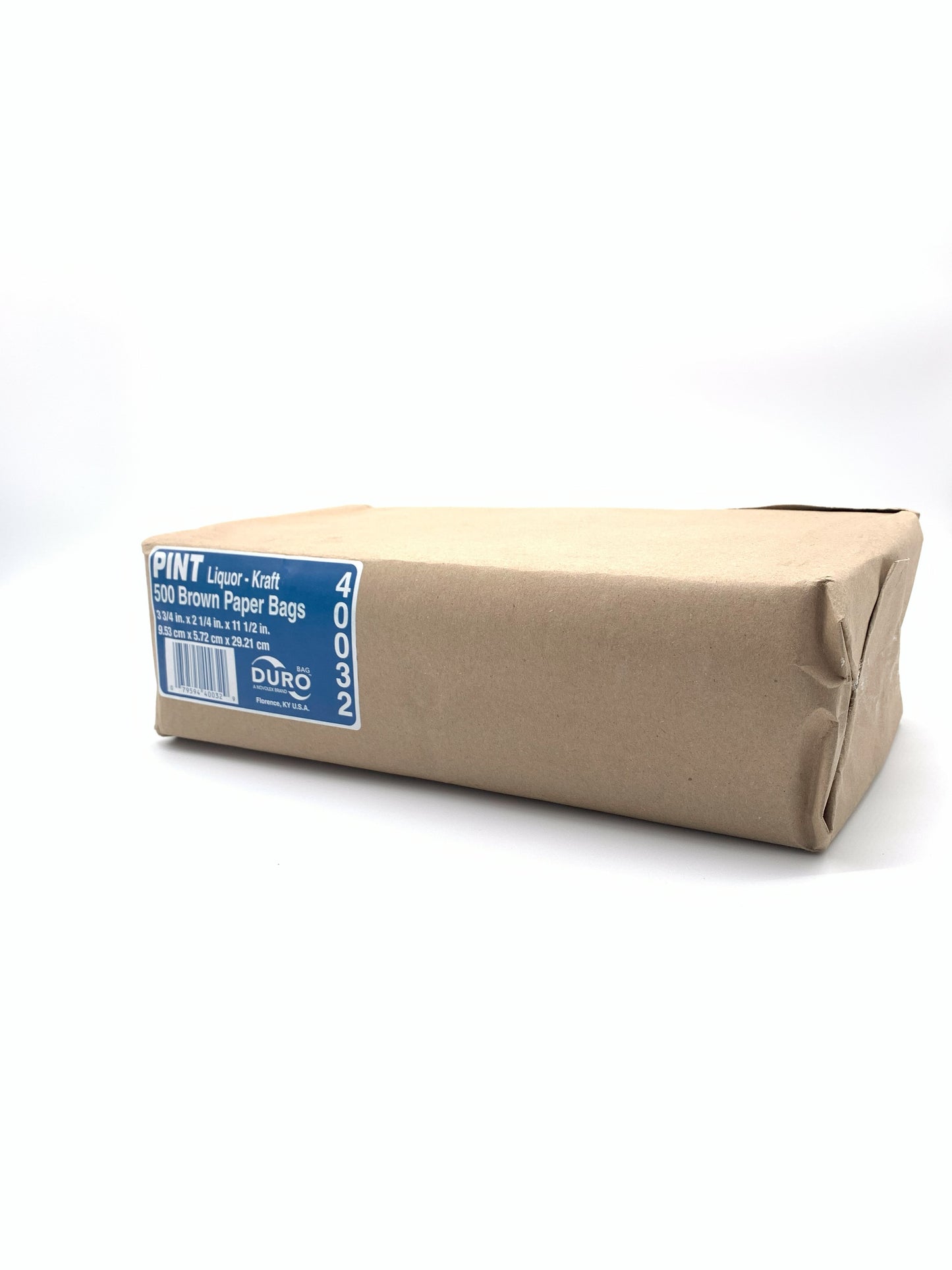 Duro pint liquor kraft 500 paper bags