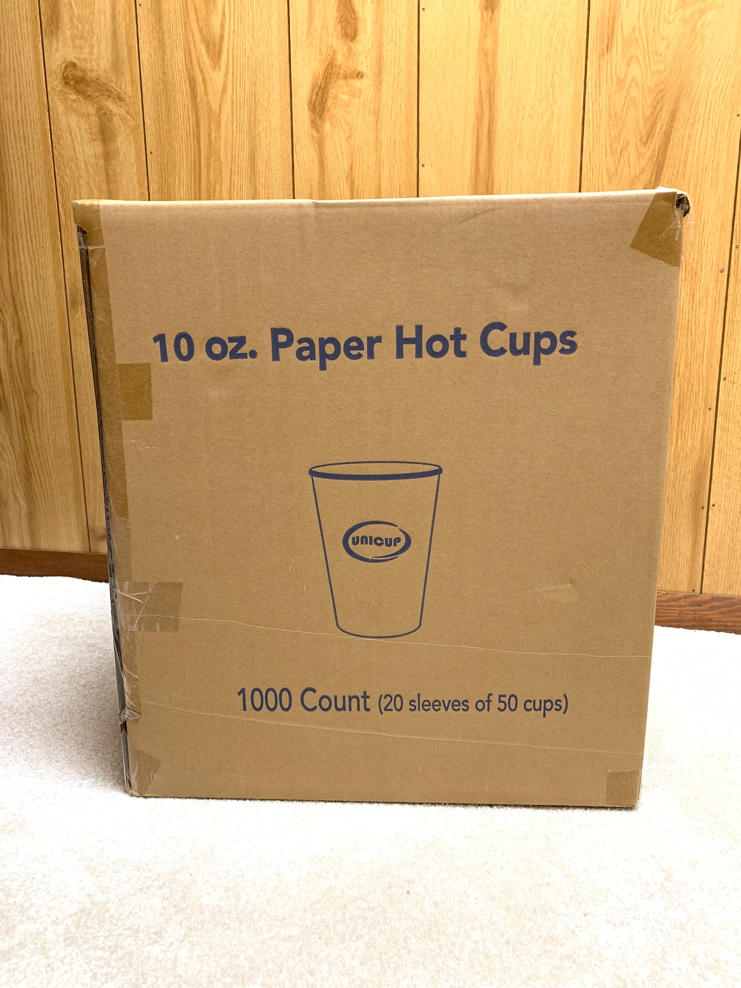 Paper hot cups 10oz, 12oz, 16oz 1000ct