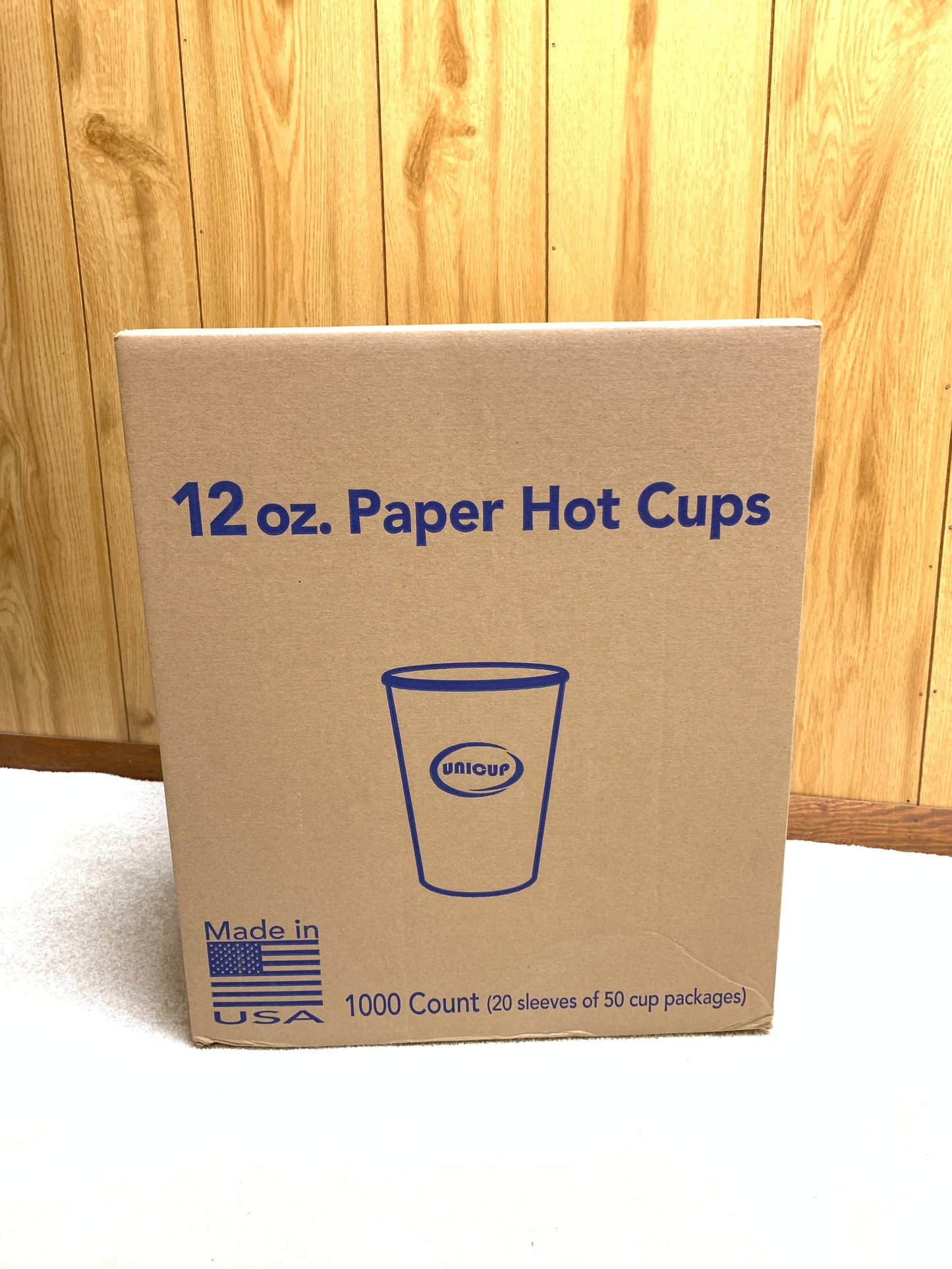 Paper hot cups 10oz, 12oz, 16oz 1000ct