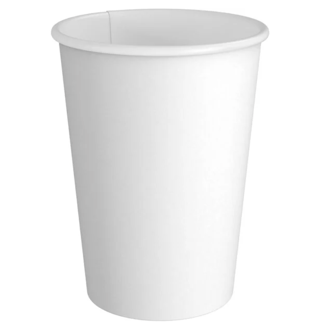 Paper hot cups 10oz, 12oz, 16oz 1000ct