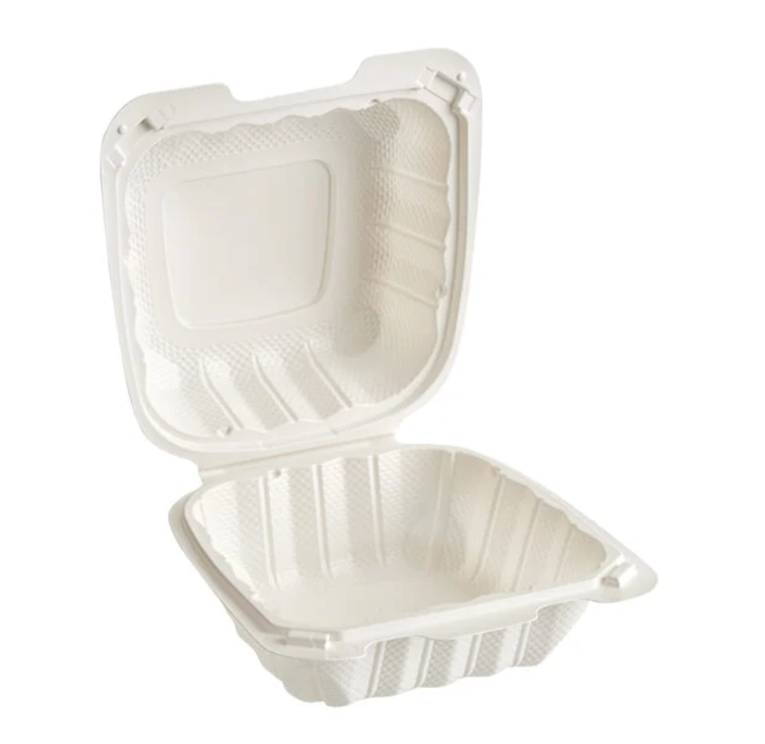 Himson 6"x6" hinged container 250 pcs