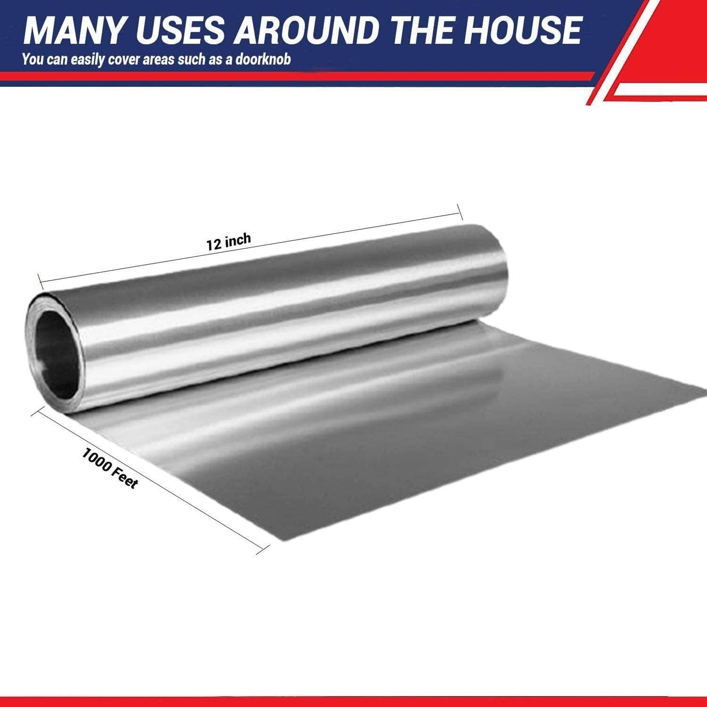 Standard aluminum foil 12x1000