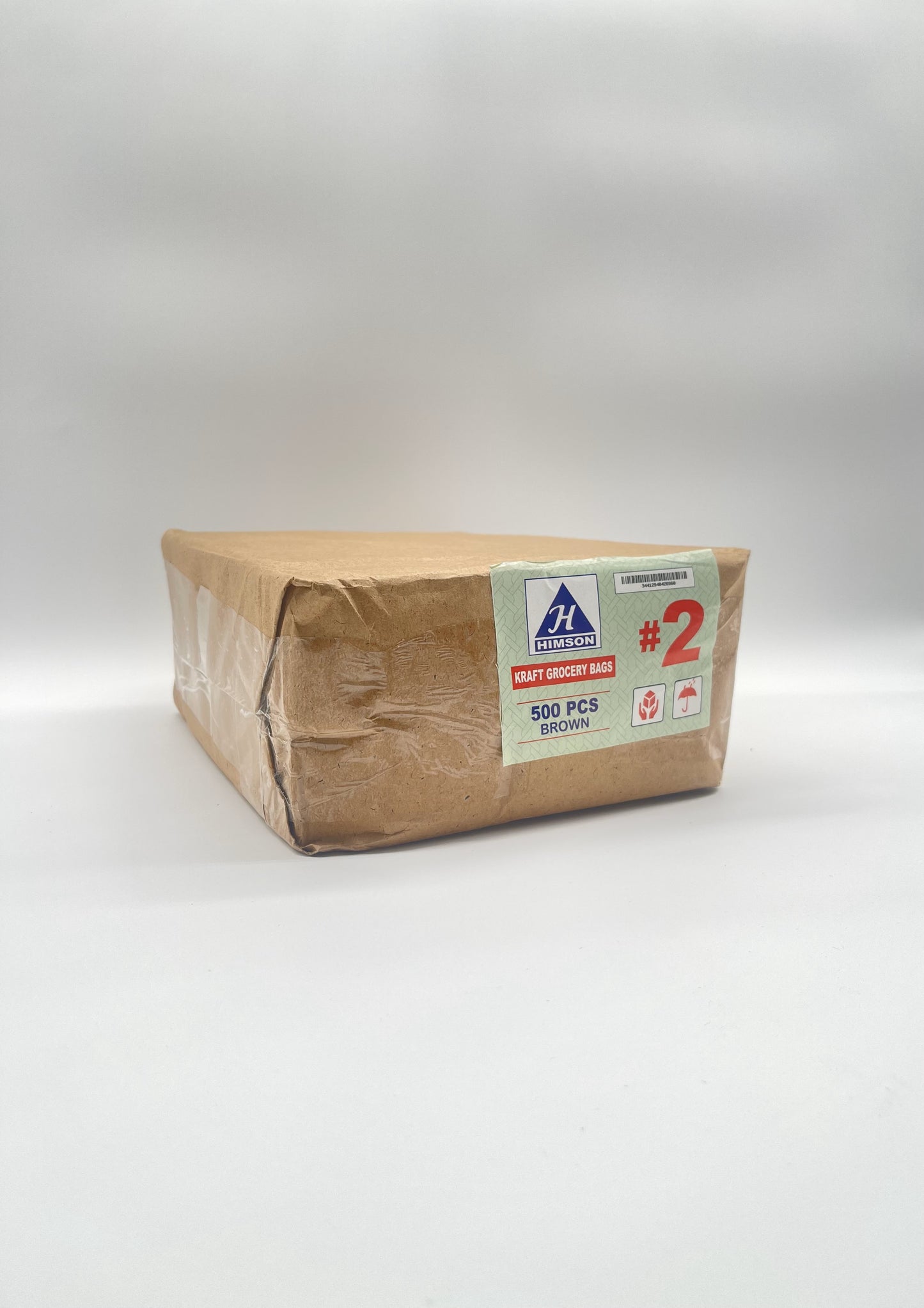 Himson #2 kraft grocery bags 500pcs