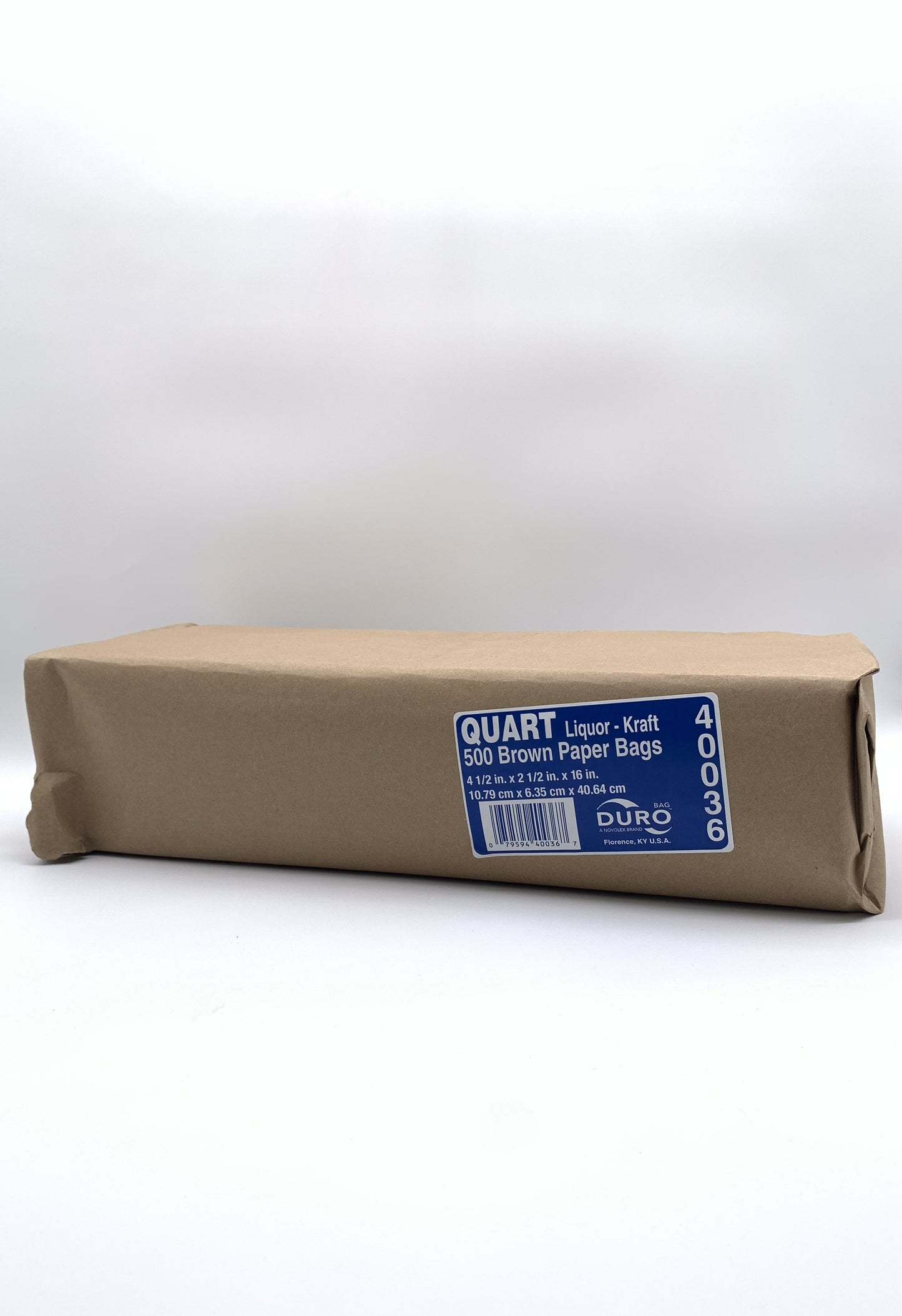Duro quart  liquor kraft 500 paper bags
