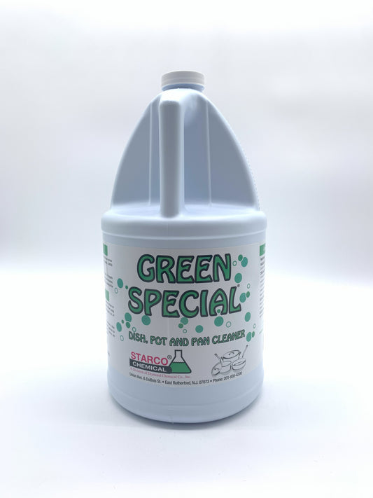 Green special dish,pot and pan cleaner