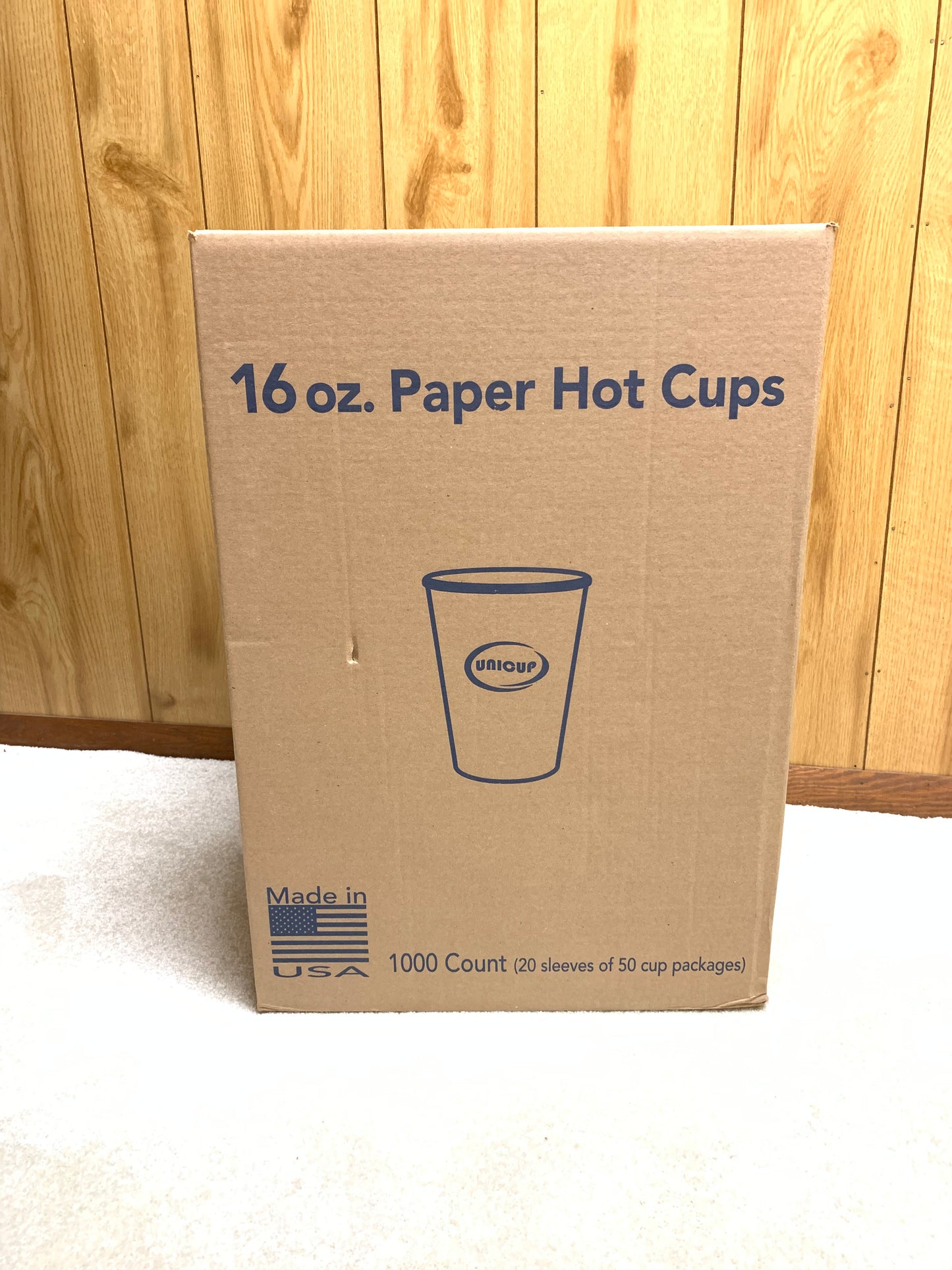 Paper hot cups 10oz, 12oz, 16oz 1000ct