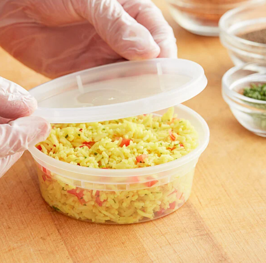 Himson 8oz soup container 240 combo pack