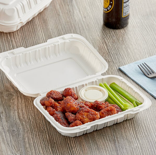 Himson  9"x6 hinged container 150 pcs