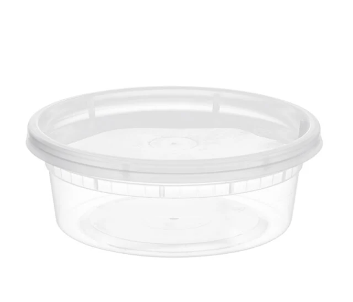Himson 8oz soup container 240 combo pack